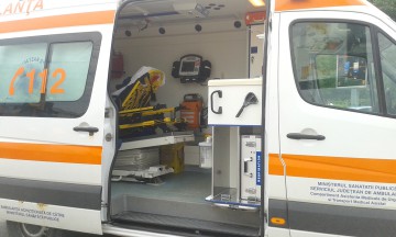 Tânără de 24 de ani, accidentată pe Aurel Vlaicu